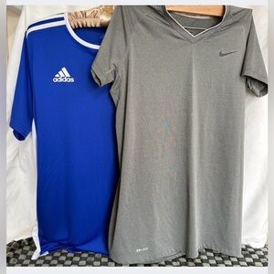 Adidas and Nike shirt bundle